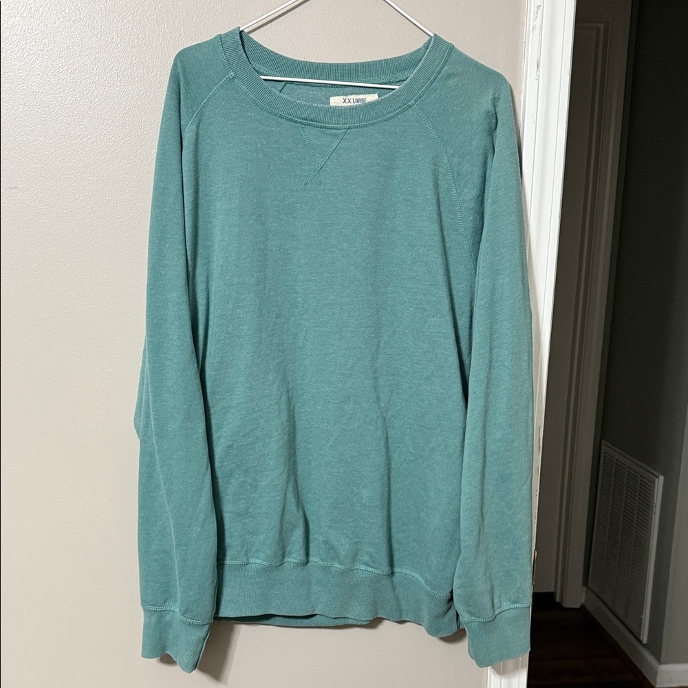 Southern Fried Cotton Teal Sweatshirt